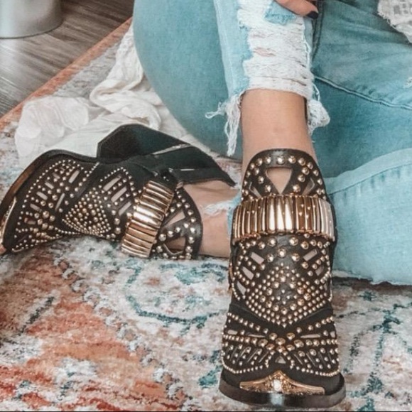 Jeffrey Campbell Calhoun Boots! ❤️🔥Size 8.5, absolutely stunning 🔥 Like New! - Picture 5 of 8